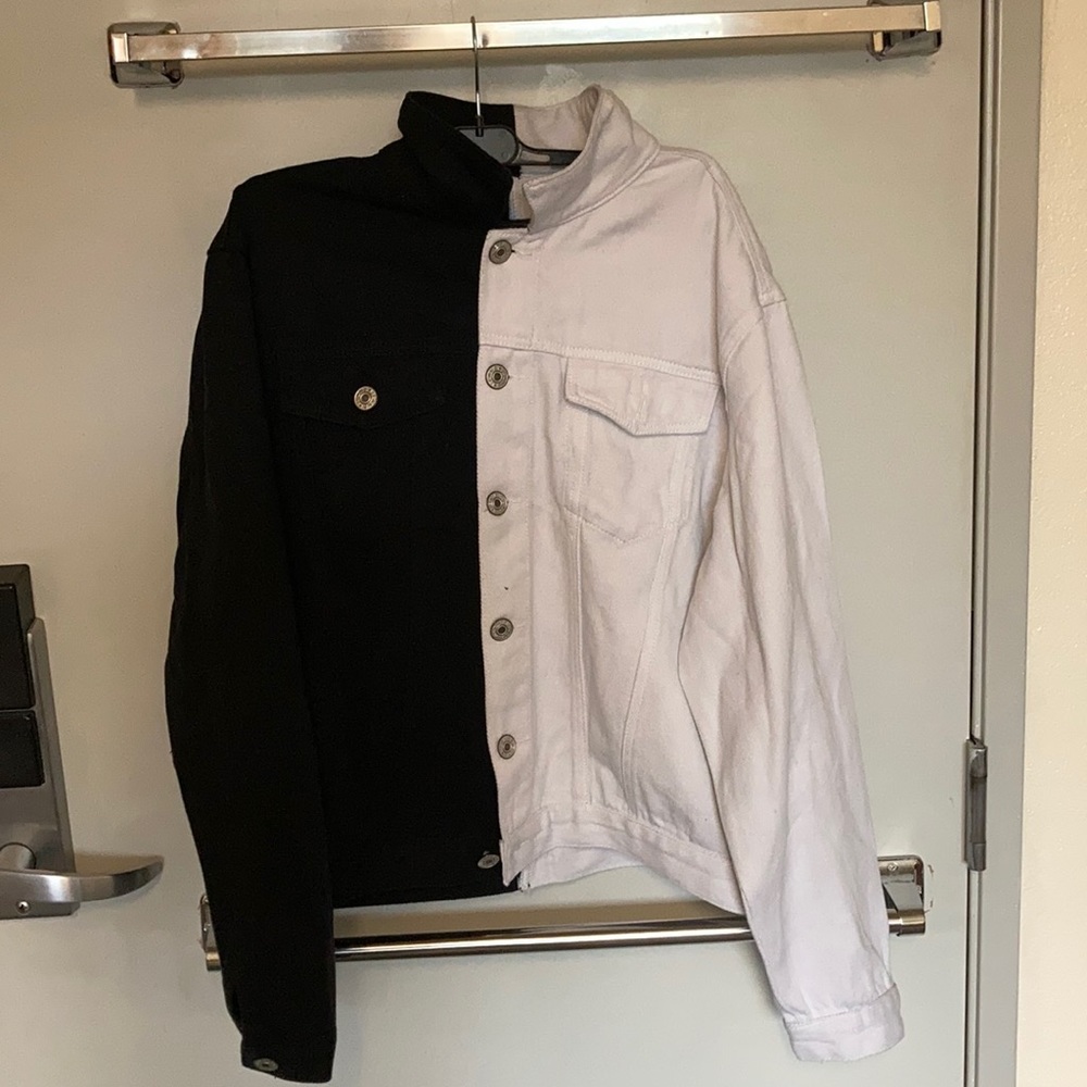 Men’s Splice Split Denim Jacket